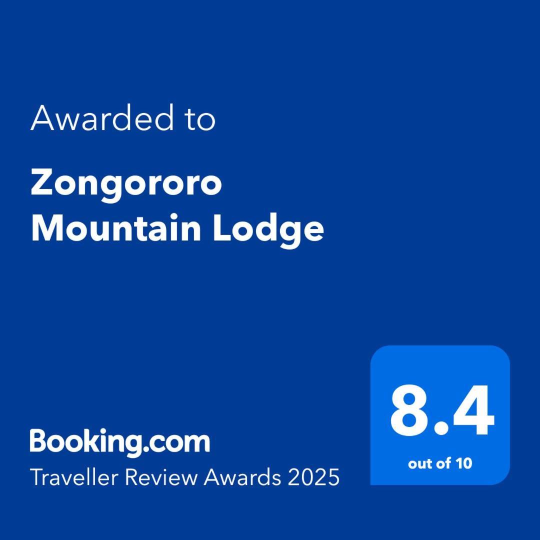 Waterval-Onder Zongororo Mountain Lodge מראה חיצוני תמונה
